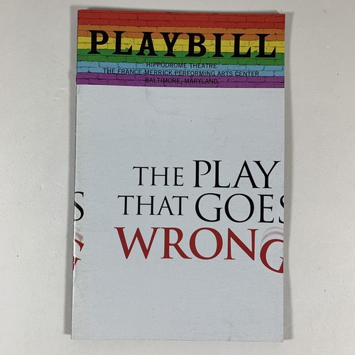 Playbill the play that - playbill:, goes
